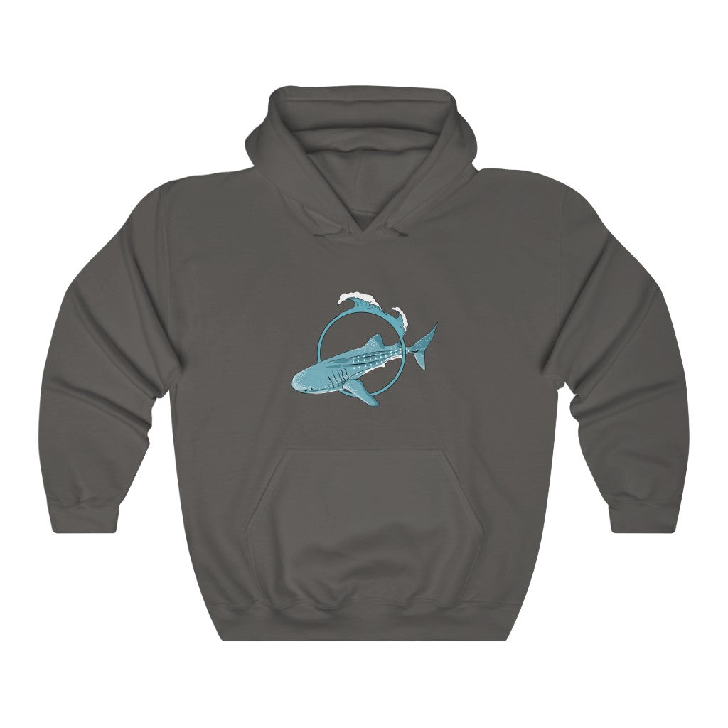 Whale Shark Lovers | Ocean  | Blue | Beach | Oceanography | Unisex - Men & Women's Tee Unisex Heavy Blend Hooded Sweatshirt | Hoodie