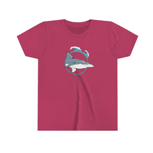 Load image into Gallery viewer, Blacktip Shark Lovers | Ocean  | Beach | Oceanography | Tee Youth Short Sleeve Tee
