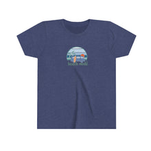 Load image into Gallery viewer, Beach Mode | VW Van | Van | Ocean | Waves | Tee Youth Short Sleeve Tee
