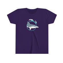 Load image into Gallery viewer, Blacktip Shark Lovers | Ocean  | Beach | Oceanography | Tee Youth Short Sleeve Tee
